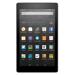 New Amazon Fire HD 8 Tablet, Quad-Core, Fire OS, Wi-Fi, 16GB, 8 Screen Black